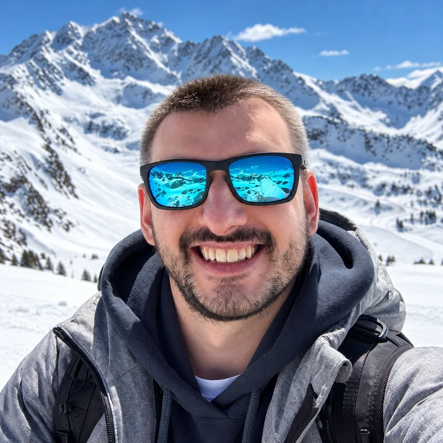 Daniel Fulladosa in the mountains